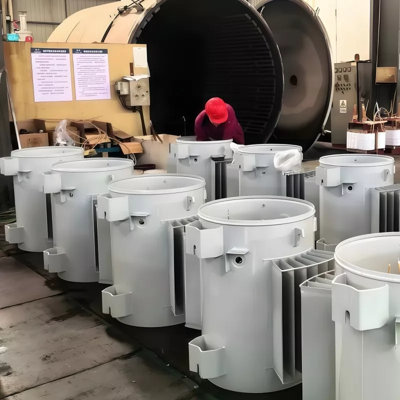 Guangbian round tank pole mounted transformer